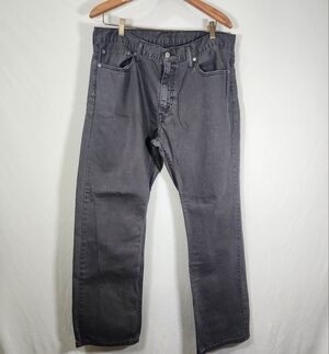 Vintage 514 Levi's Gray Relaxed Fit Jeans Straight Leg 100% Cotton